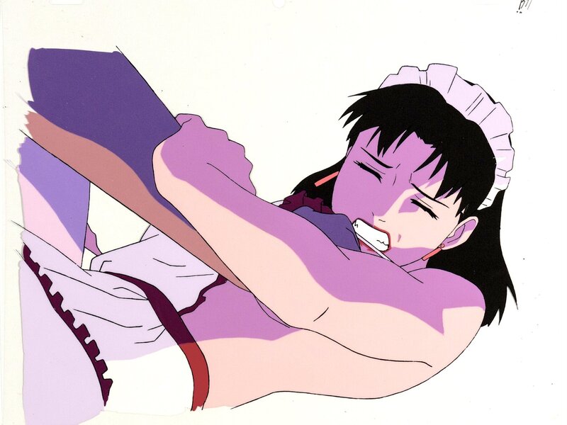 Kon, Perfect Blue,  Mima J-Pop Star, scène clef, cellulo original de production (Studio Madhouse, 1997) - Œuvre originale