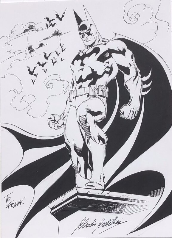Batman by Claudio Castellini - Comic Strip