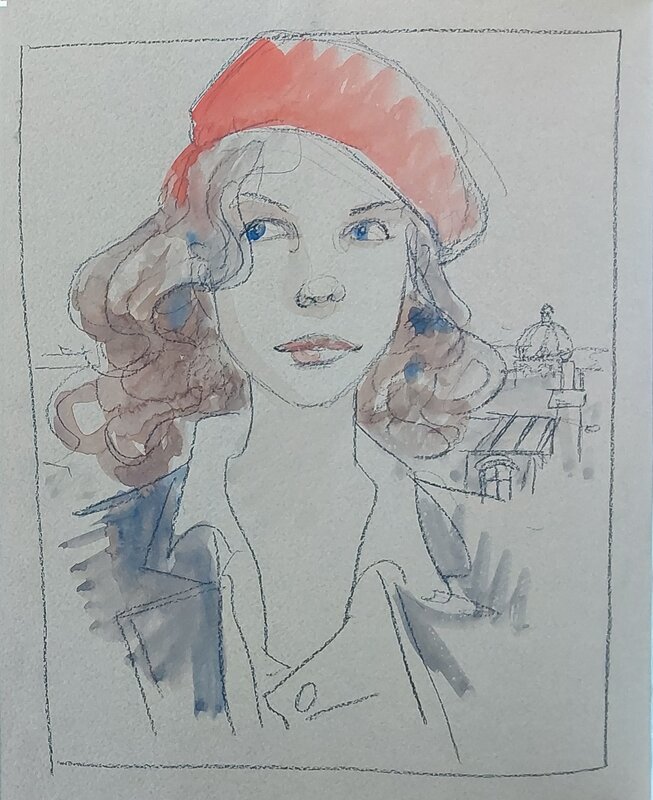 Jean-Pierre Gibrat, Le Vol du Corbeau TT. - Sketch