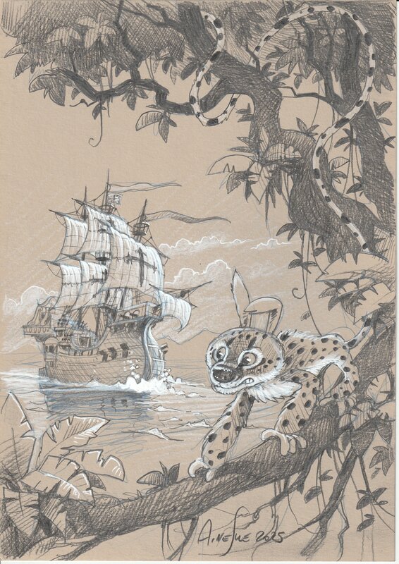 Alexis Nesme, Marsupilami El Diablo - Comic Strip