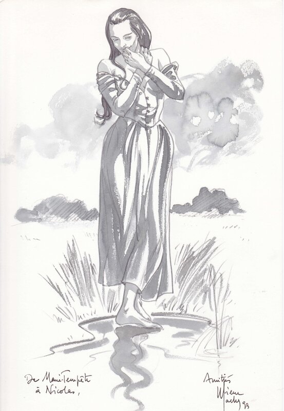 Marie Tempête by Pierre Wachs - Sketch