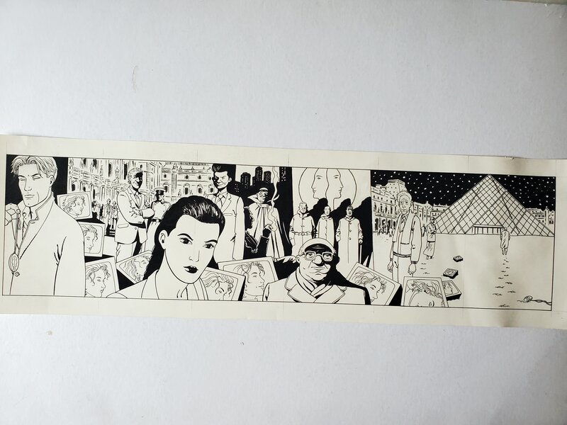 Christian Durieux, illustration originale - Illustration originale