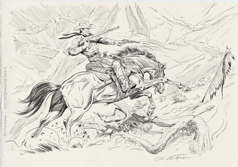 TEX WILLER by Gil Formosa - Comic Strip