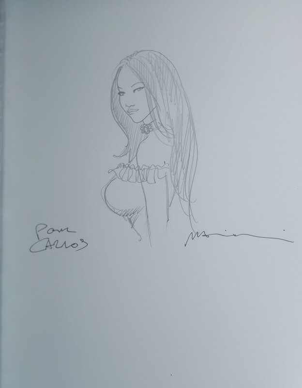 L'étoile du desert by Enrico Marini - Sketch