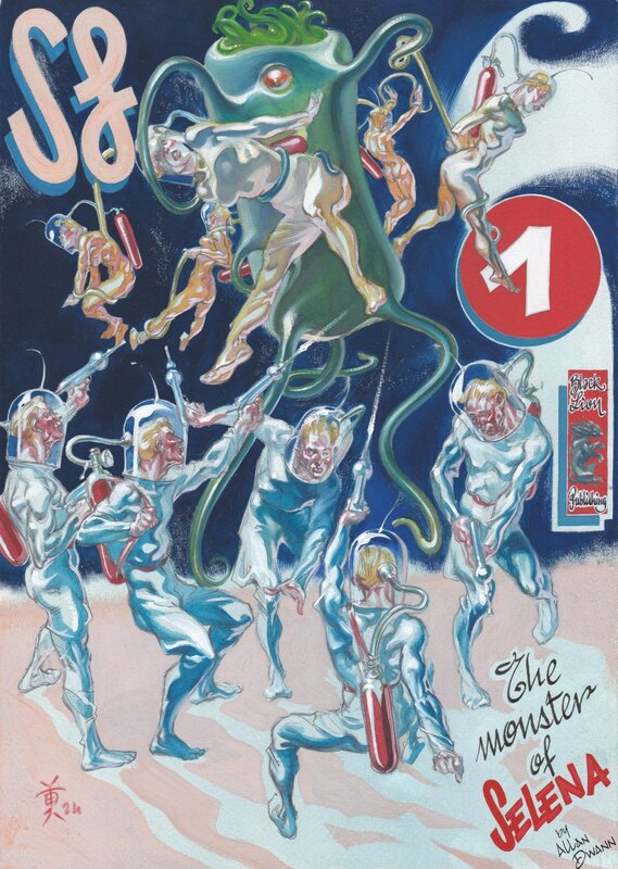 Sf # 1 by Al Severin - Original Illustration