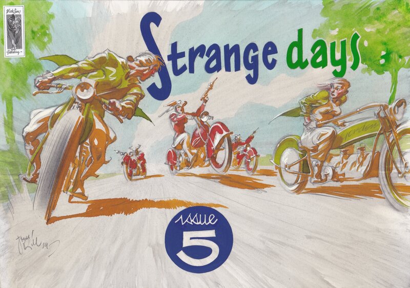Strange days # 5 by Al Severin - Original Illustration