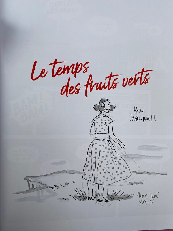 Anne Teuf, illustration originale, 
