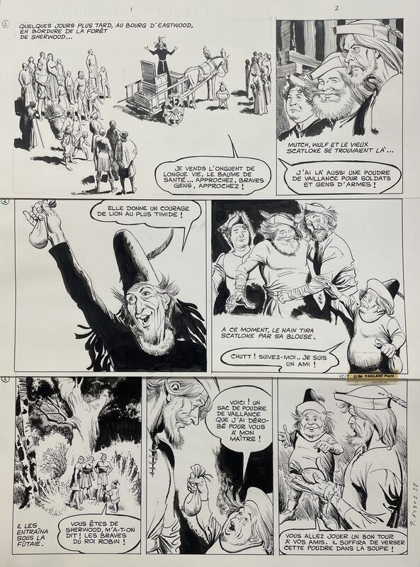 For sale - Robin des bois by Eduardo Coelho, Jean Ollivier - Comic Strip