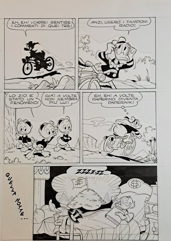 Massimo De Vita, Paperinik e il Dramma Ciclico pag.6 - Planche originale