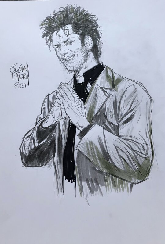 Preacher par Glenn Fabry - Dédicace