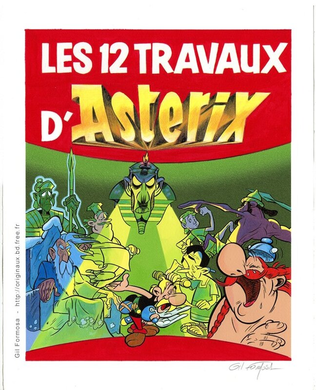 Asterix by Gil Formosa - Original Cover