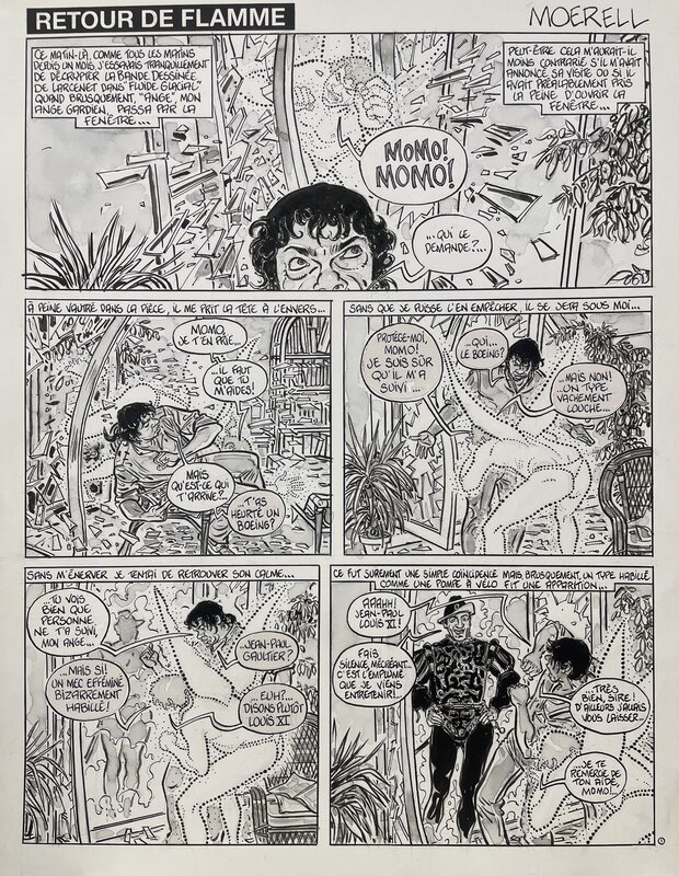 En vente - Moerell - Planche originale