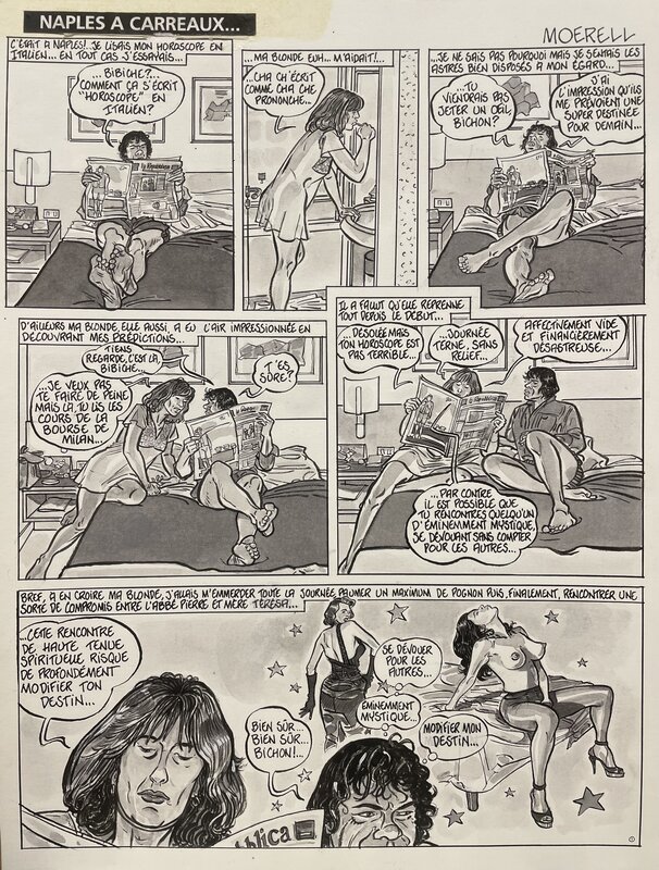 En vente - Moerell - Planche originale