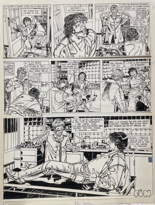 En vente - Moerell - Planche originale