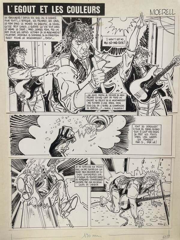 En vente - Moerell - Planche originale