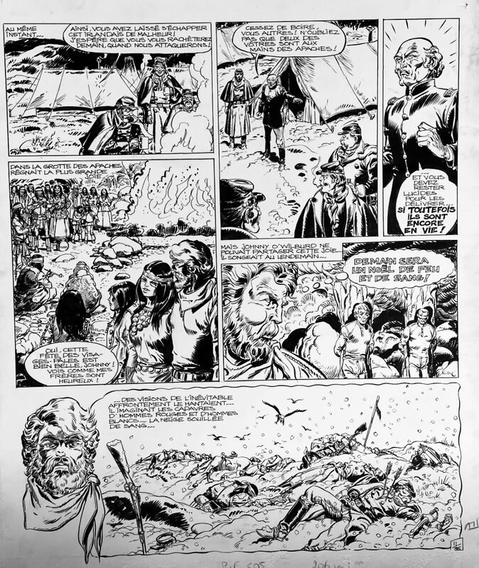 Capitaine Apache by Norma - Comic Strip