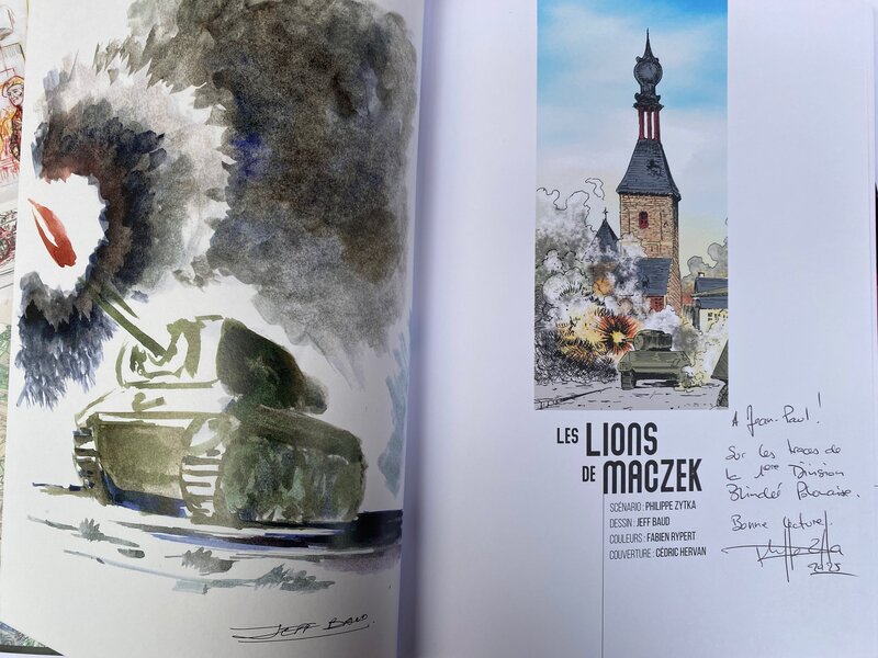 Philippe Zytka, Philippe Zytka, dédicace et hommage à Jeff Baud, 