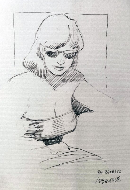 Pin Up par Tanino Liberatore - Dédicace