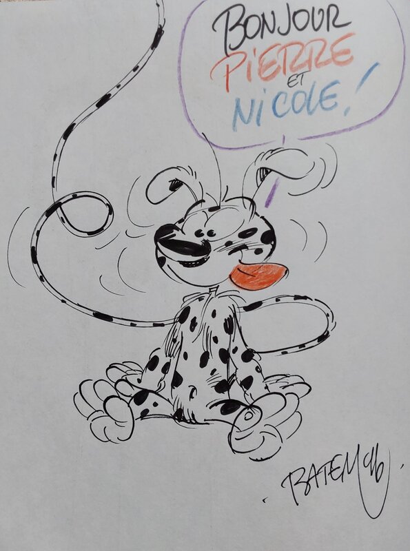 Batem, André Franquin, Marsupilami : La queue du Marsupilami - Sketch
