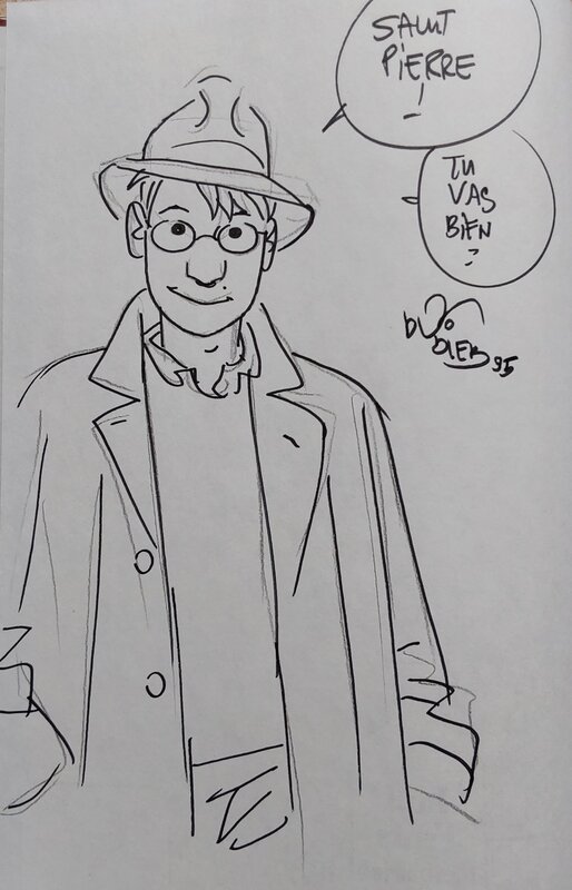 Alain Dodier, Jérôme K.Jérôme Bloche : Zelda - Sketch