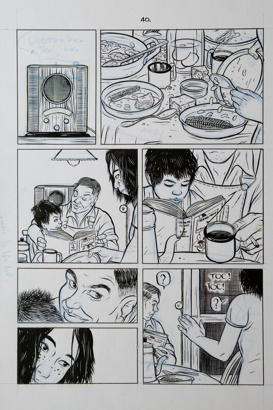 Alex W. Inker, Un travail comme un autre - Comic Strip