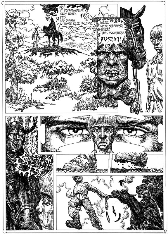 Wojciech Birek, Marqué par l'obscurité / Naznaczony mrokiem - Page 6 - Comic Strip