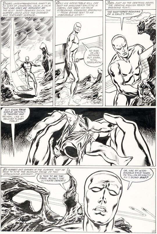 John Byrne, Tom Palmer, Silver Surfer 1 (1982) - Page 20 - Comic Strip