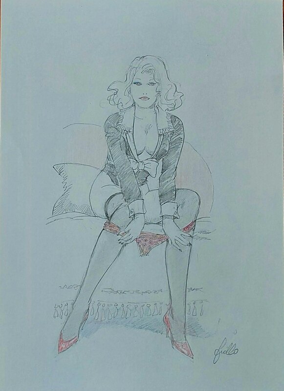 Mona by Leone Frollo - Original Illustration