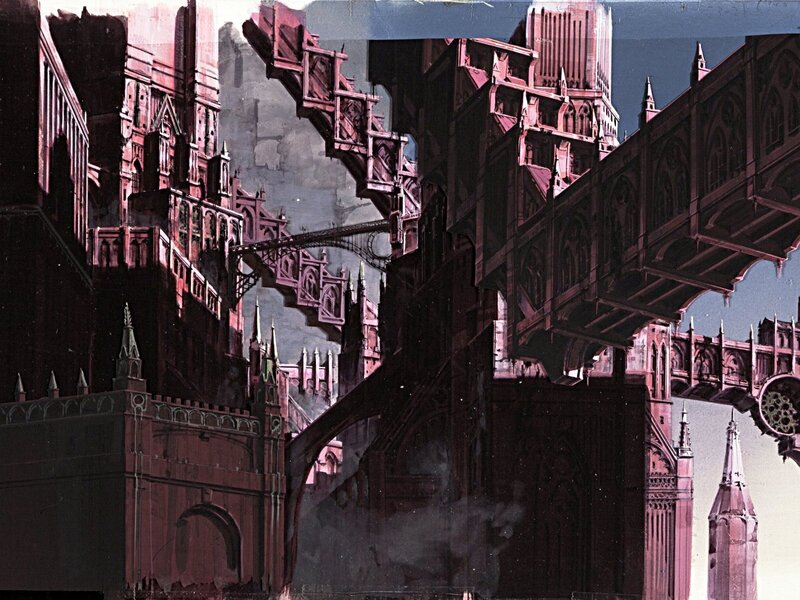 Yoshiaka Kawajiri, Kawajiry, Vampire Hunter D Bloodlust, Carmilla's Castle of Chaythe, 2 cellulos avec 