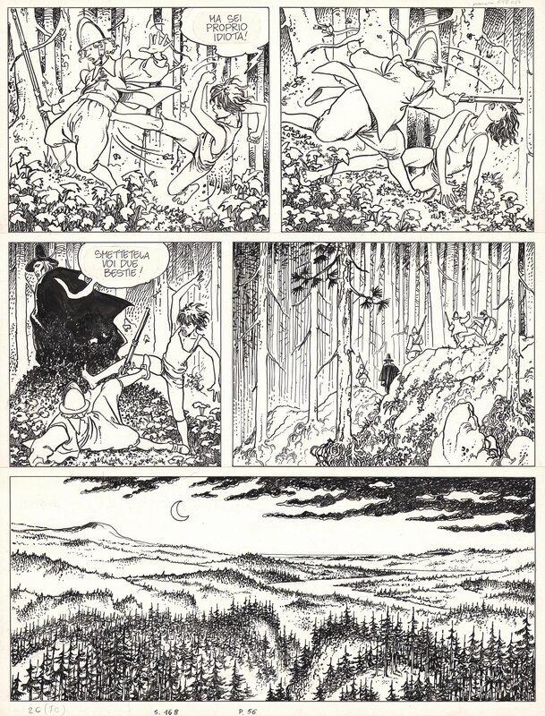 For sale - Un été indien by Milo Manara - Comic Strip