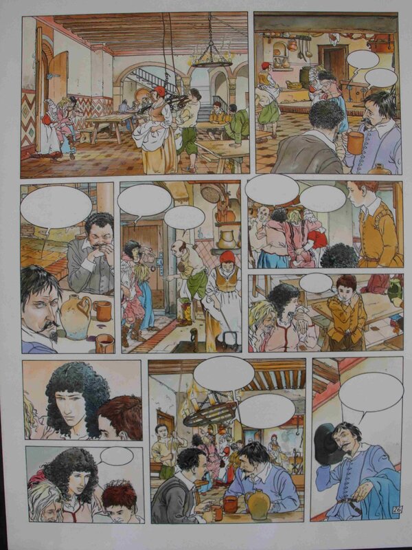 Daniel Redondo, La Marque de la Sorcière - Planche originale