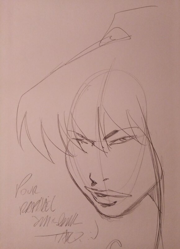 Didier Tarquin, Cixi, Lanfeust de troy - Sketch