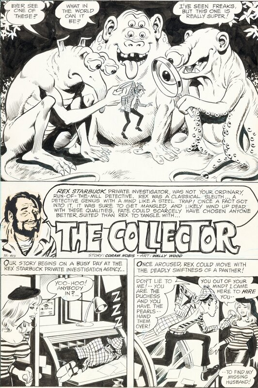 Wally Wood, House of Mystery 251 - The Collector - Page 1 - Comic Strip