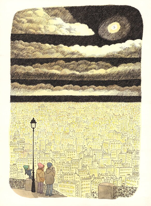 En vente - Moi Je, Quarantaine par Aude Picault - Illustration originale
