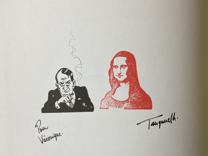 Hervé Tanquerelle, Hervé Bourhis, Le Ministre et la Joconde - Dédicace