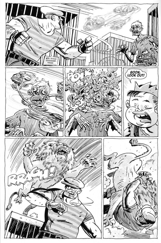 Guy Davis - Goon Page - Comic Strip