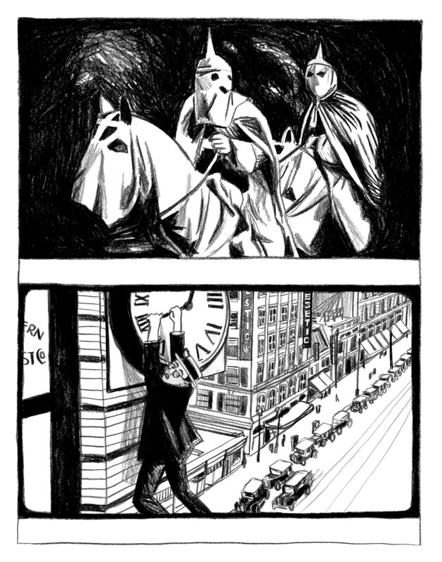 For sale - Joëlle Jolivet - Planche originale Freak Parade p.8 - Comic Strip