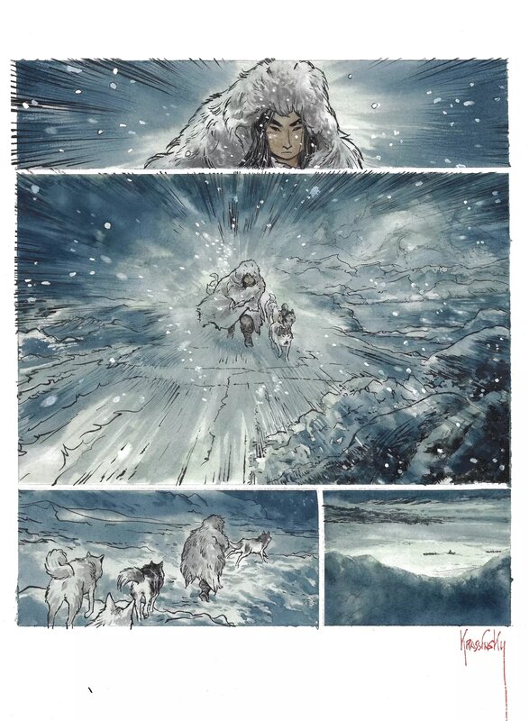 Jean-Paul Krassinsky, Krassinski - De pierre et d'os - Comic Strip