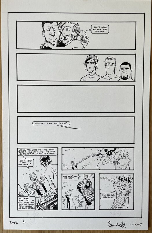Sean Murphy - Off Road page 81 - Comic Strip