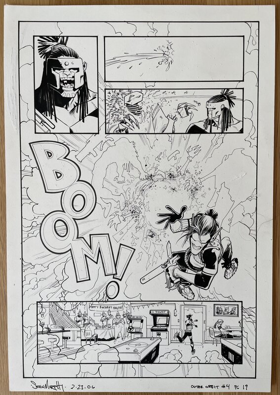 Sean Murphy - Outer Orbit page - Comic Strip