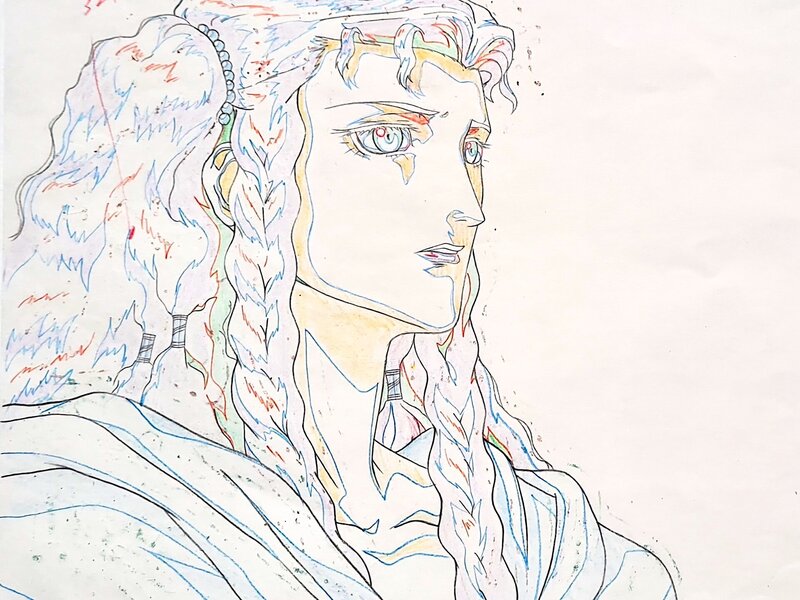 Yoshihaki kawajiri, Vampire Hunter D Bloodlust, Charlotte, doga A21 (Madhouse, 2000) - Dédicace