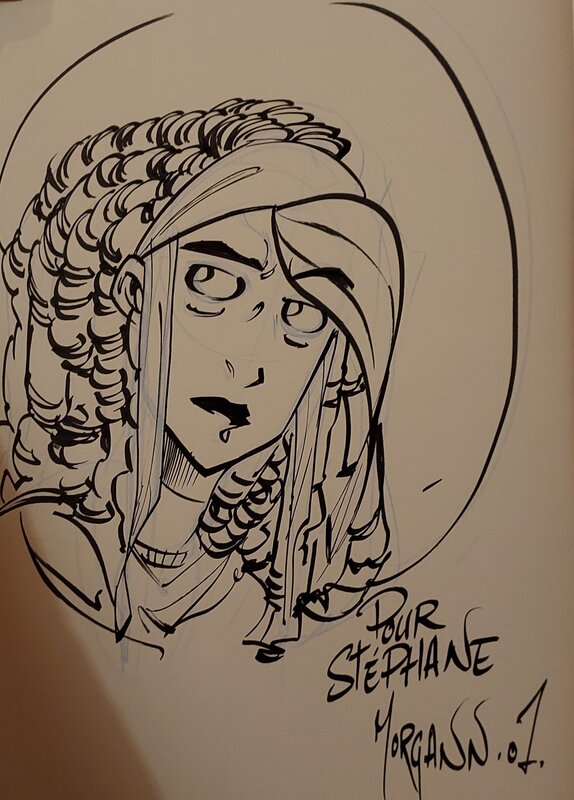 Morgann, L'ivresse des fantômes T1 EO - Sketch