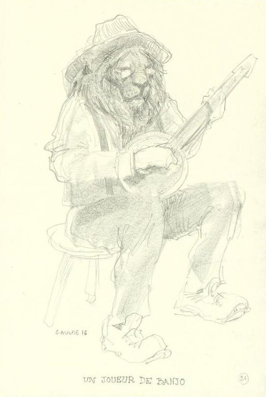 Bestiary Sketchbook par Armel Gaulme - Illustration originale