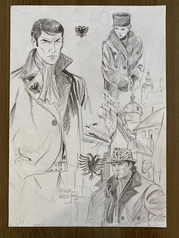 For sale - Niklos Koda by Olivier Grenson - Original Illustration