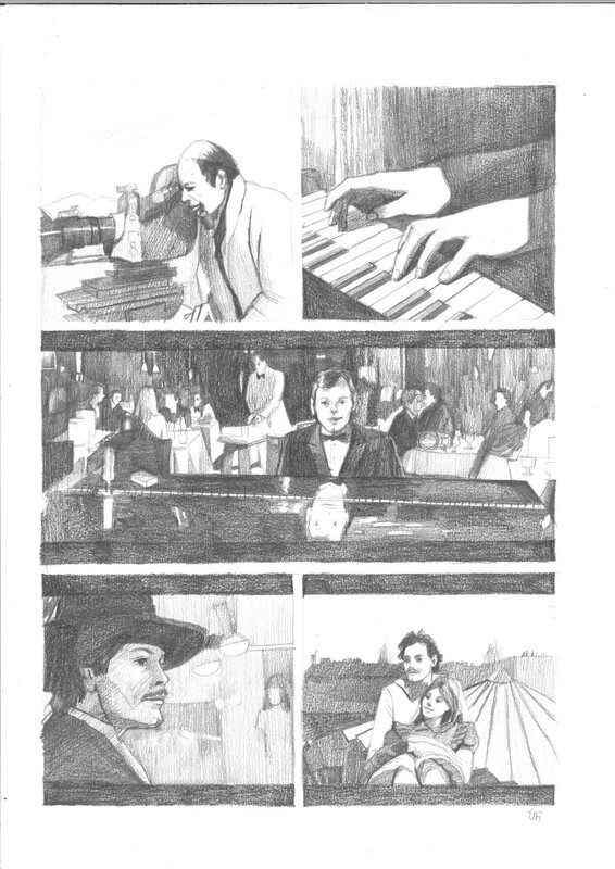 For sale - Maran Hrachyan - Patrick Dewaere - Beau-père - Comic Strip