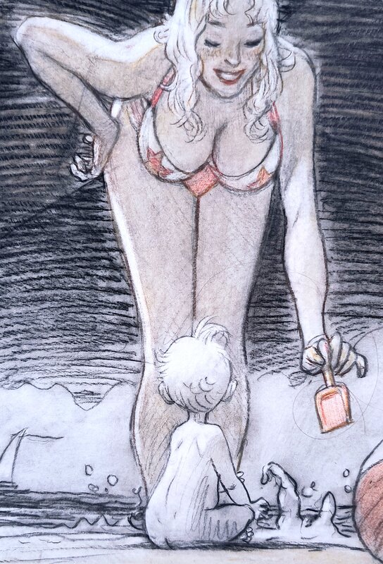 For sale - Andréi Arinouchkine, Délicatesse de la mer - Original Illustration