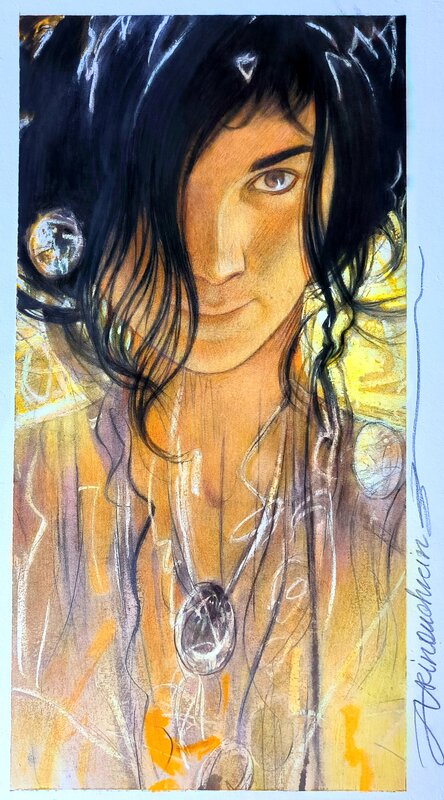 For sale - En lumière by Andréi Arinouchkine - Original Illustration