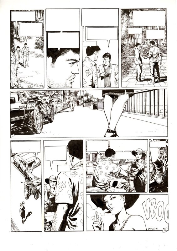 For sale - Olivier Berlion, Page 14 Tony Corso t6 - Comic Strip