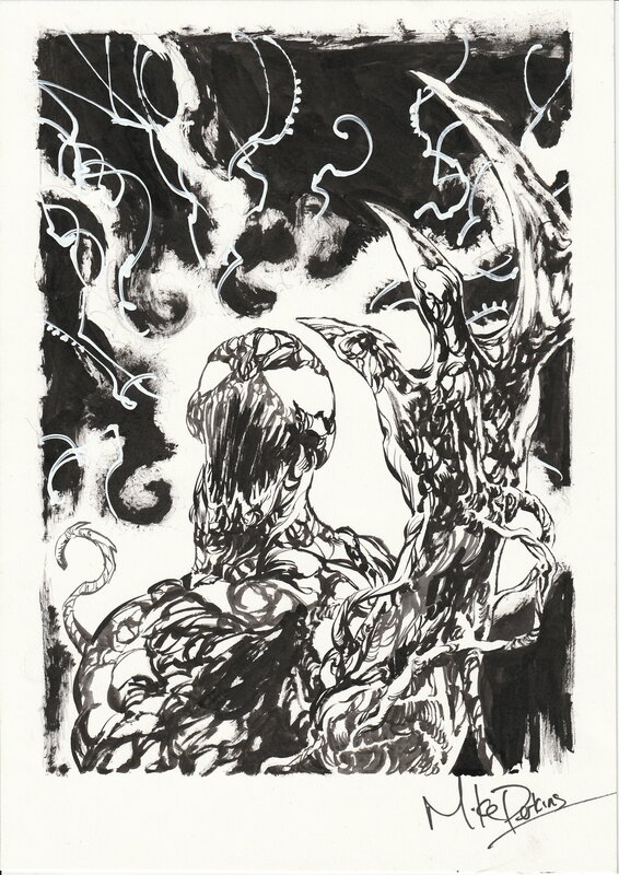Carnage by Mike Perkins - Original Illustration
