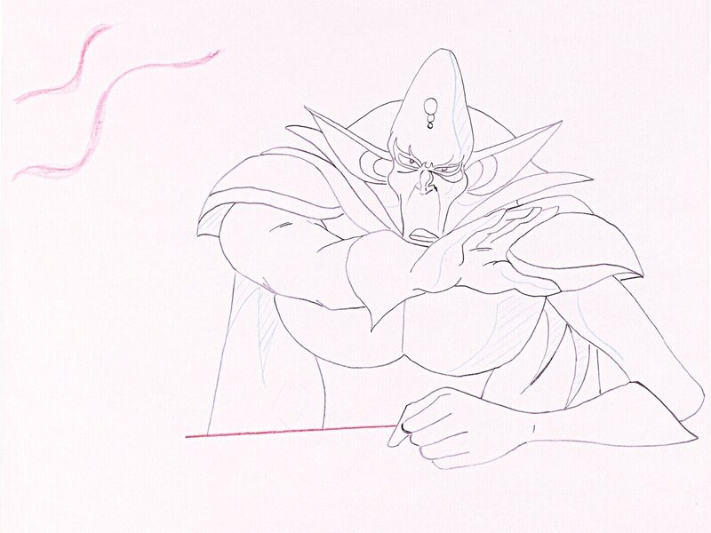 Go Nagai Grendizer-Goldorak Hydargos Dôga Original (Toei Animation, 1978) - Sketch